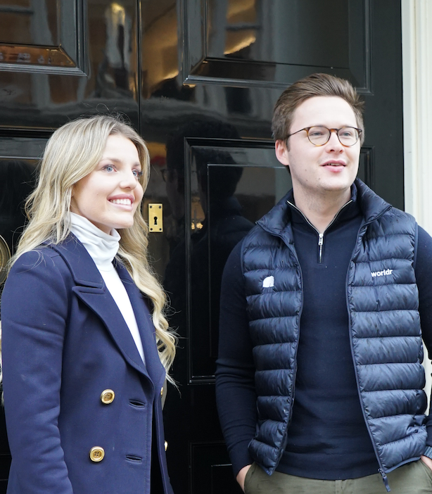 Leonora Ross Skinner and Max Buchan