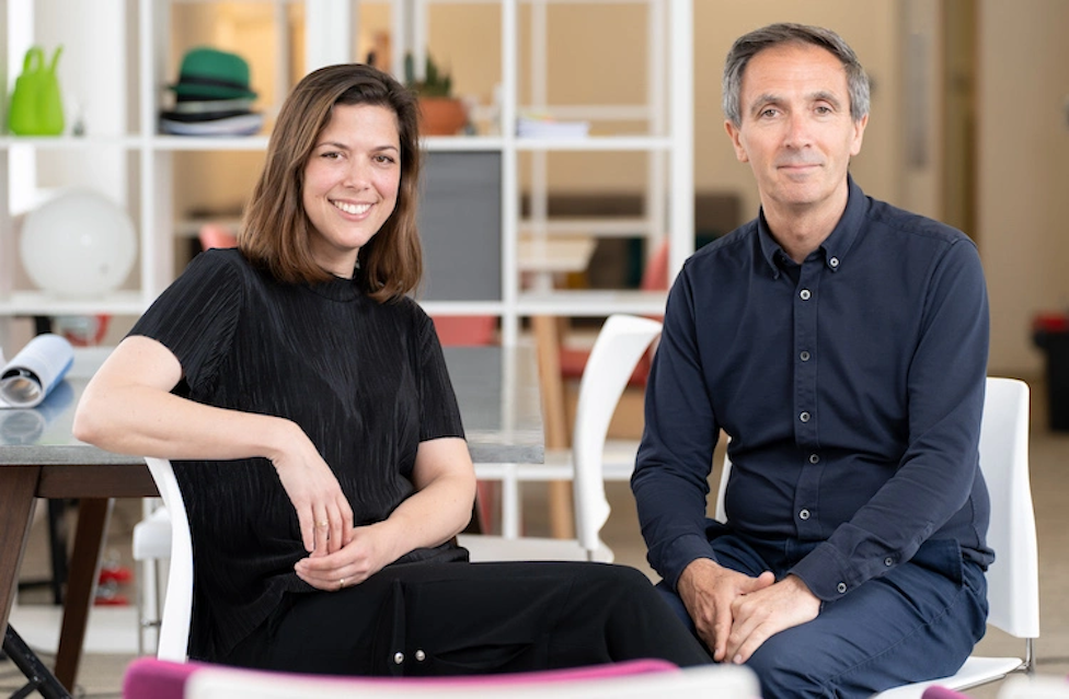 Ella Goldner with her co-founder  – Zinc CEO –  Paul Kirby